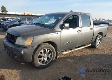 2005 Nissan Titan Xe из США, поврежденный, VIN 1N6AA07A75N563005